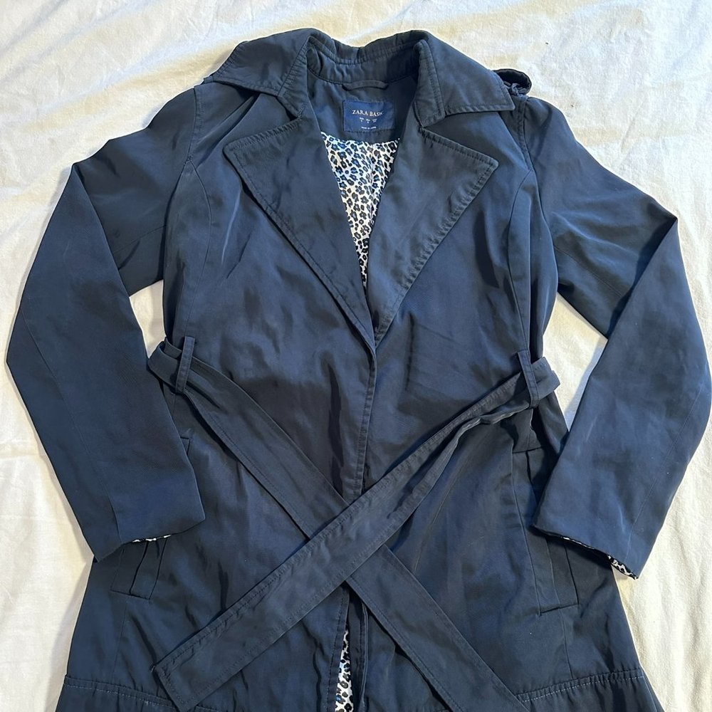 Blue Trench coat